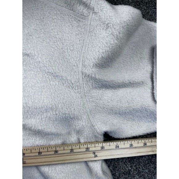 Nike Womens White Fleece Mock Neck Pullover Sweatshirt Size S‎ - Picture 5 of 11